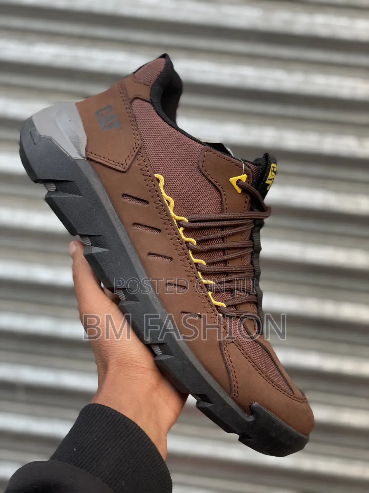 Original Cat Brown Rugged Casual Shoes - Free Delivery