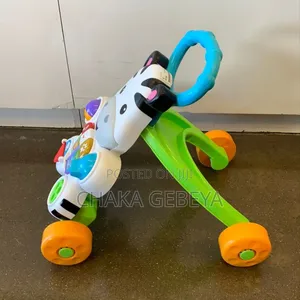 Photo - Baby Walker - With Toys Piano - Lockable Wheels