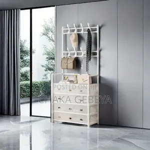 Multifunctional Shoe Hat Rack - 4-Tier - Stainless Steel