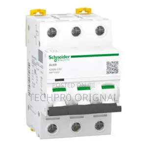 Schneider Electric Ic65n C 32a 3 Pole 32 Amp 400v Circuit Breaker