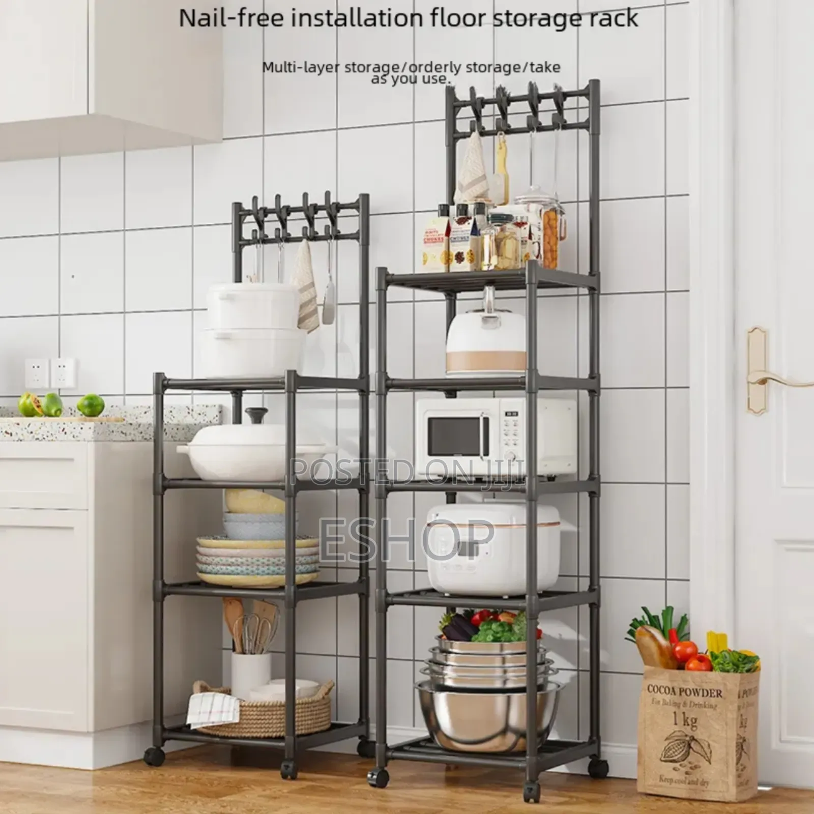 The Ultimate Rolling Kitchen Command Center