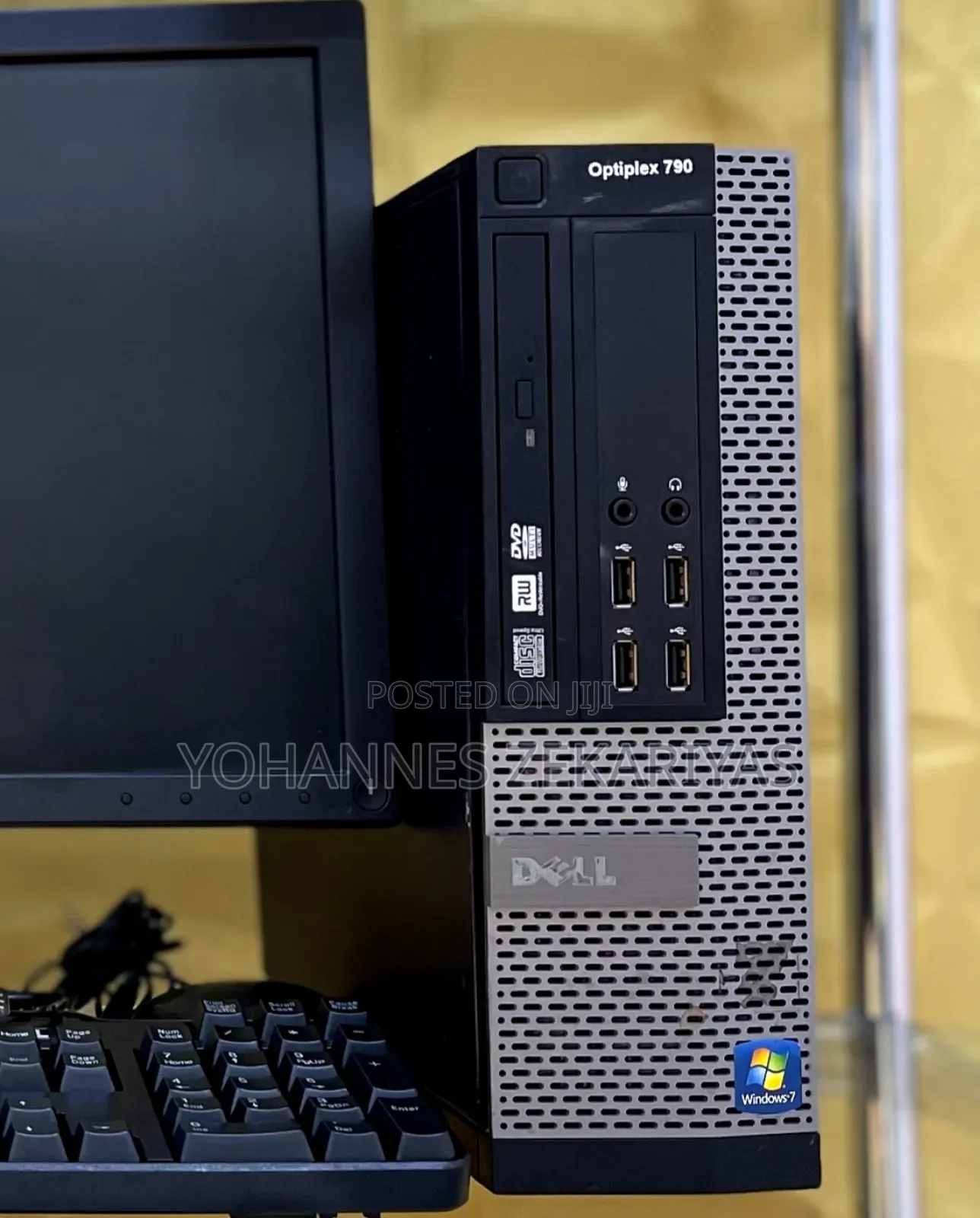 New Desktop Computer Dell OptiPlex 790 4GB Intel Core i3 HDD 500GB