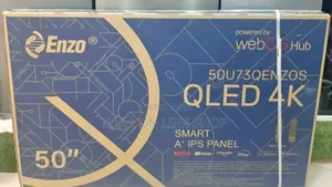 ◆Enzo 50" Qled Webos Smart Tv New 2025 Model Free Delivery