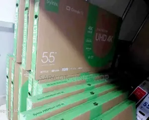 Photo - Syinix 55" Qled Smart Android Tv Free Delivery