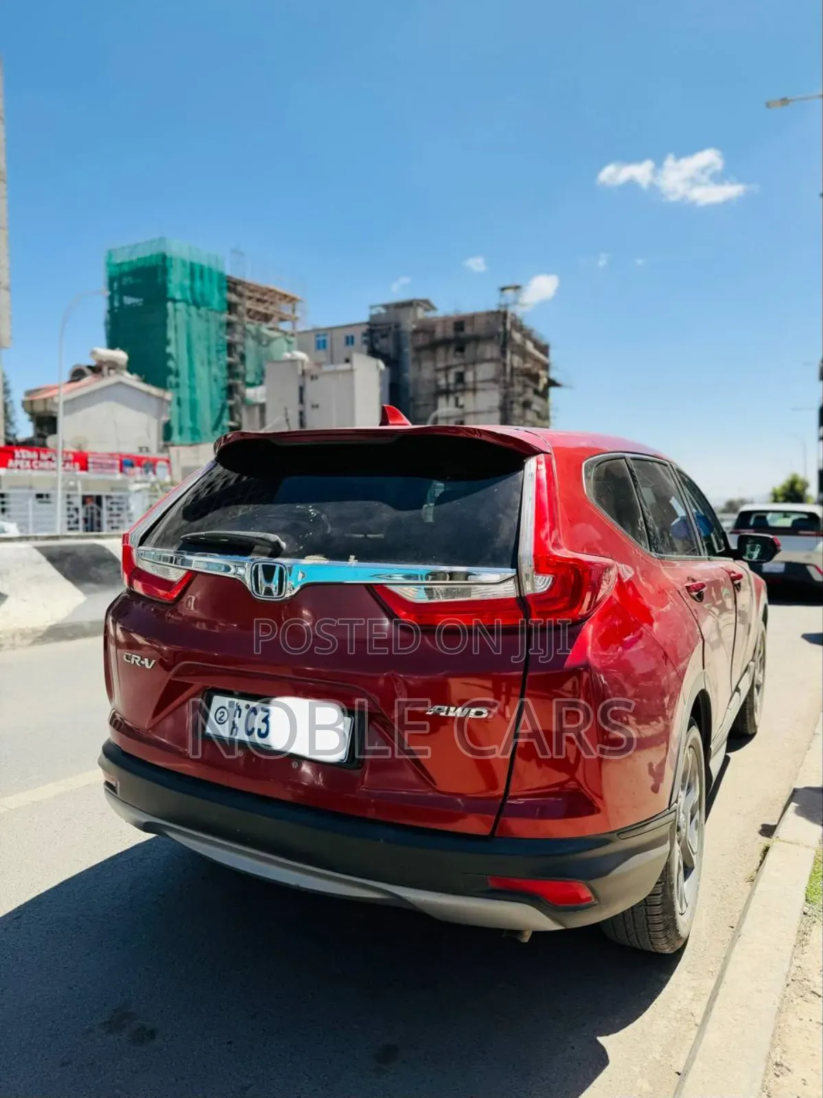 Honda CR-V 2019 Burgundy
