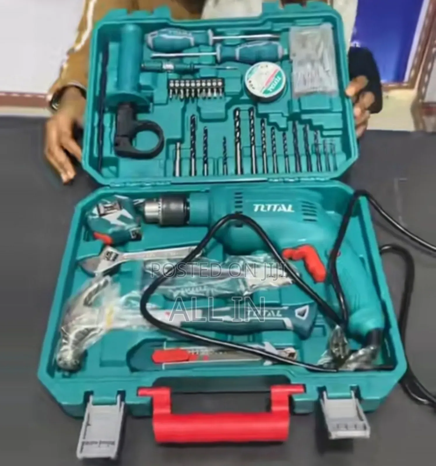 Total Drill Gun With Tool Box