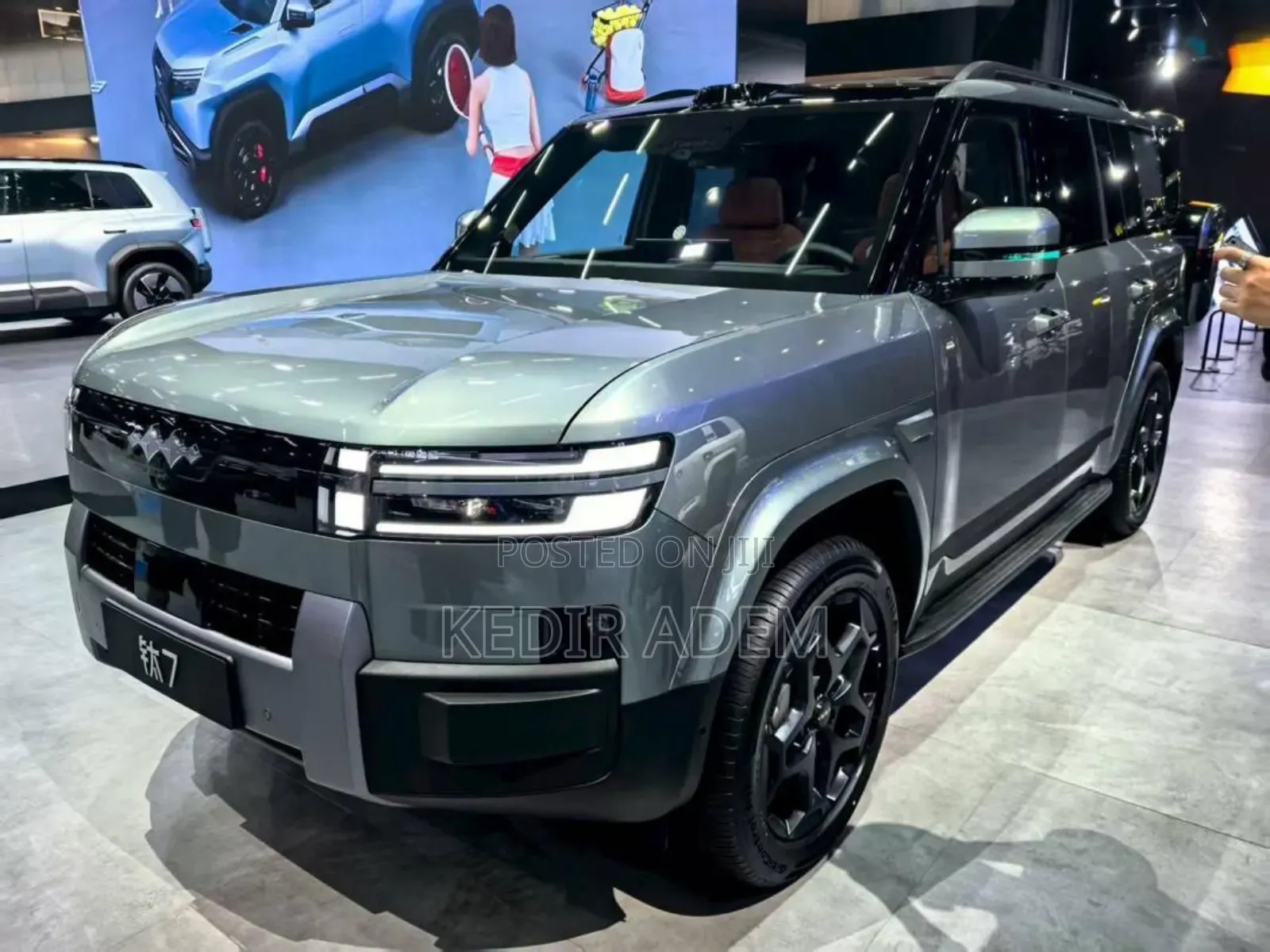 New BYD Leopard 7 2025 Burgundy