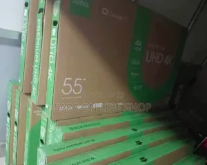Syinix 55" Qled Smart Android Tv Free Delivery
