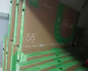 Syinix 55" Qled Smart Android Tv Free Delivery