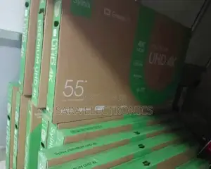 Syinix 55" Qled Smart Android Tv Free Delivery