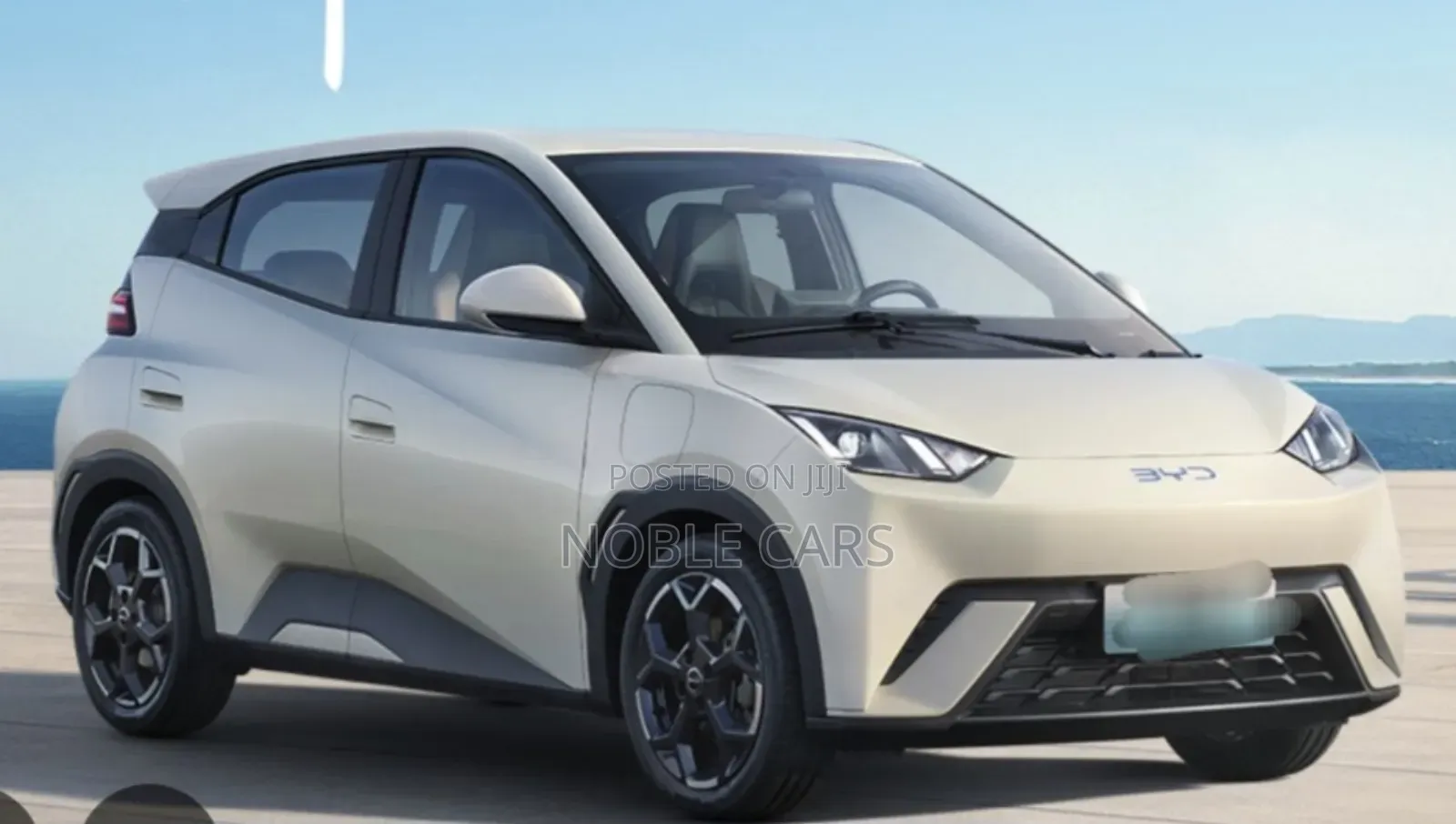 New BYD Seagull 2025 Off white