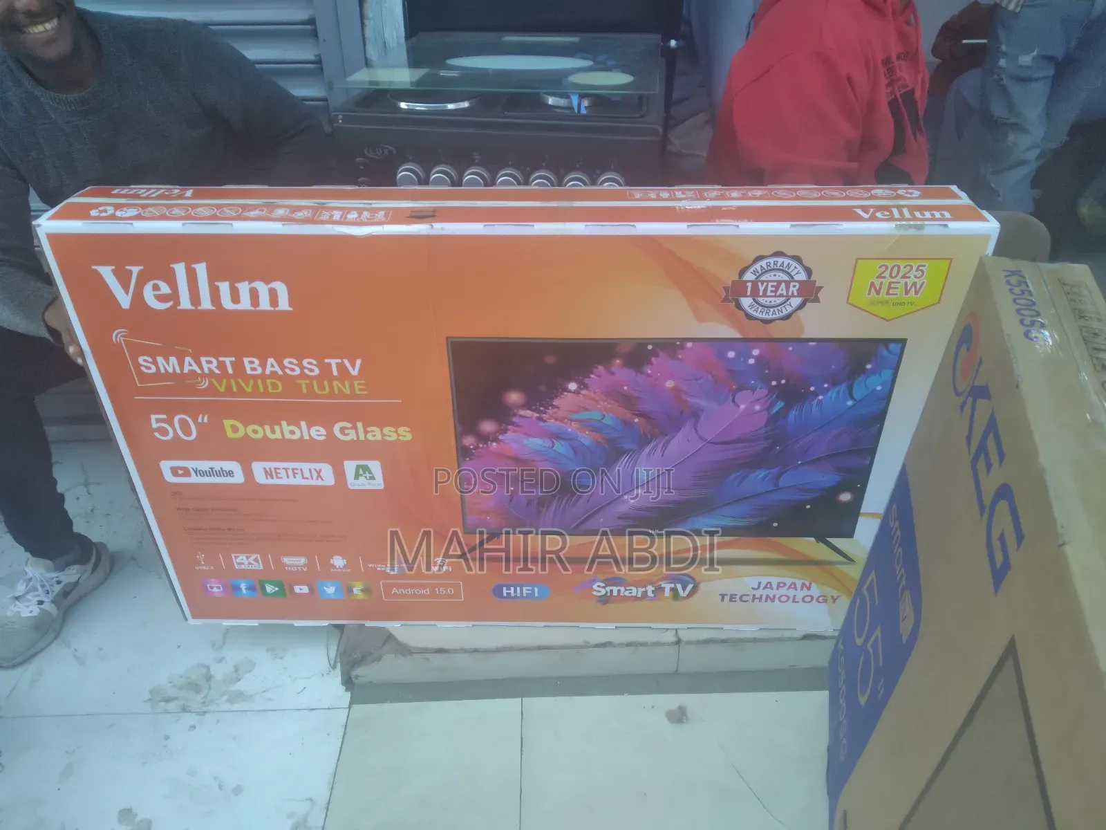 Vellum 50 Inch Smart Tv 2025. New