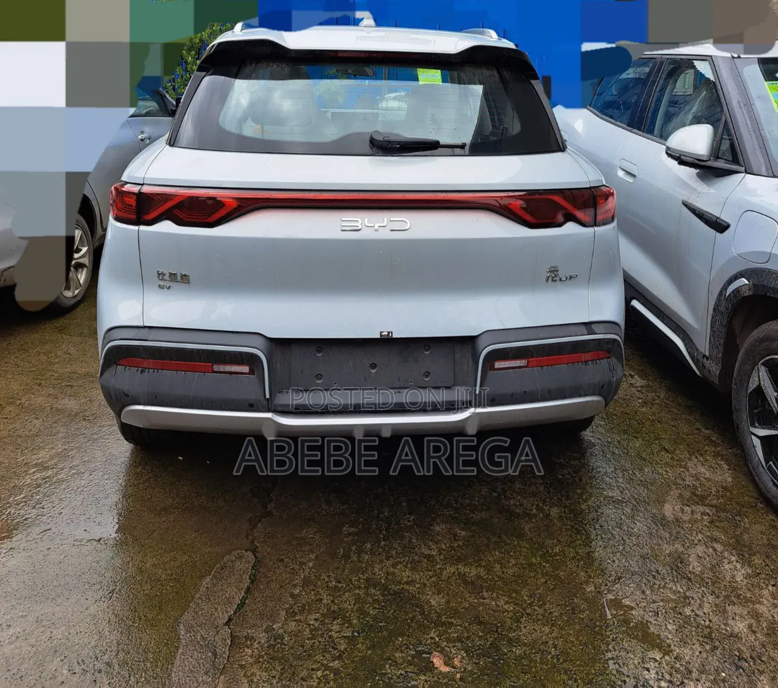 New BYD Yuan Up 45 kWh FWD 2024 Silver