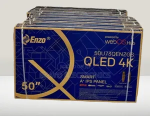 Enzo 50" Qled Smart Tv – A+ Ips Panel, Stunning Visuals!