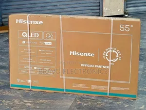 Hisense 55" Qled 2025 Tv – Cinematic Colors Smart Features!