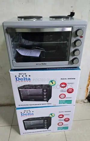 Photo - Delta Mini Oven – Fan, Timer, Grill ,2 Hotplates 2 Patra!