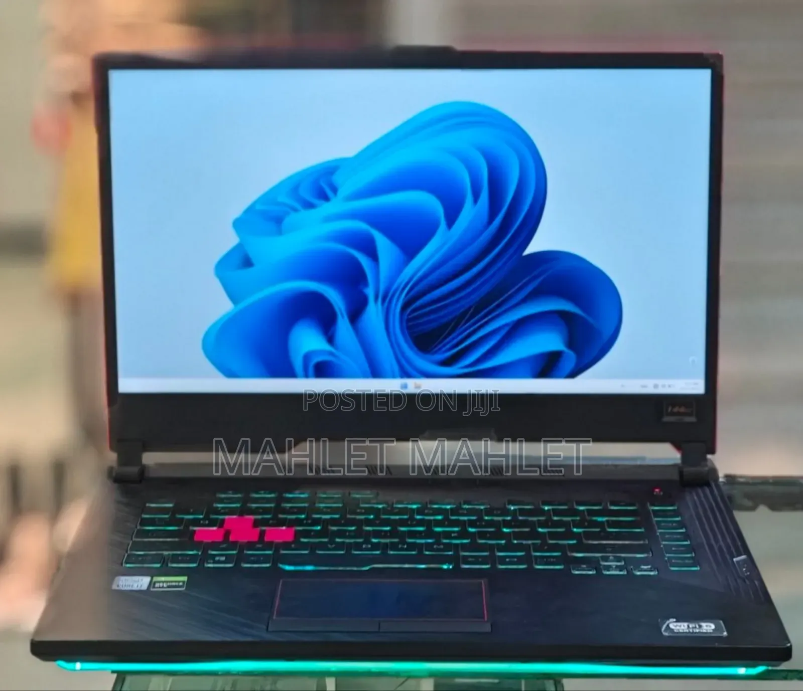 New Laptop Asus ROG Strix G15 G512 32GB Intel Core I7 SSD 512GB