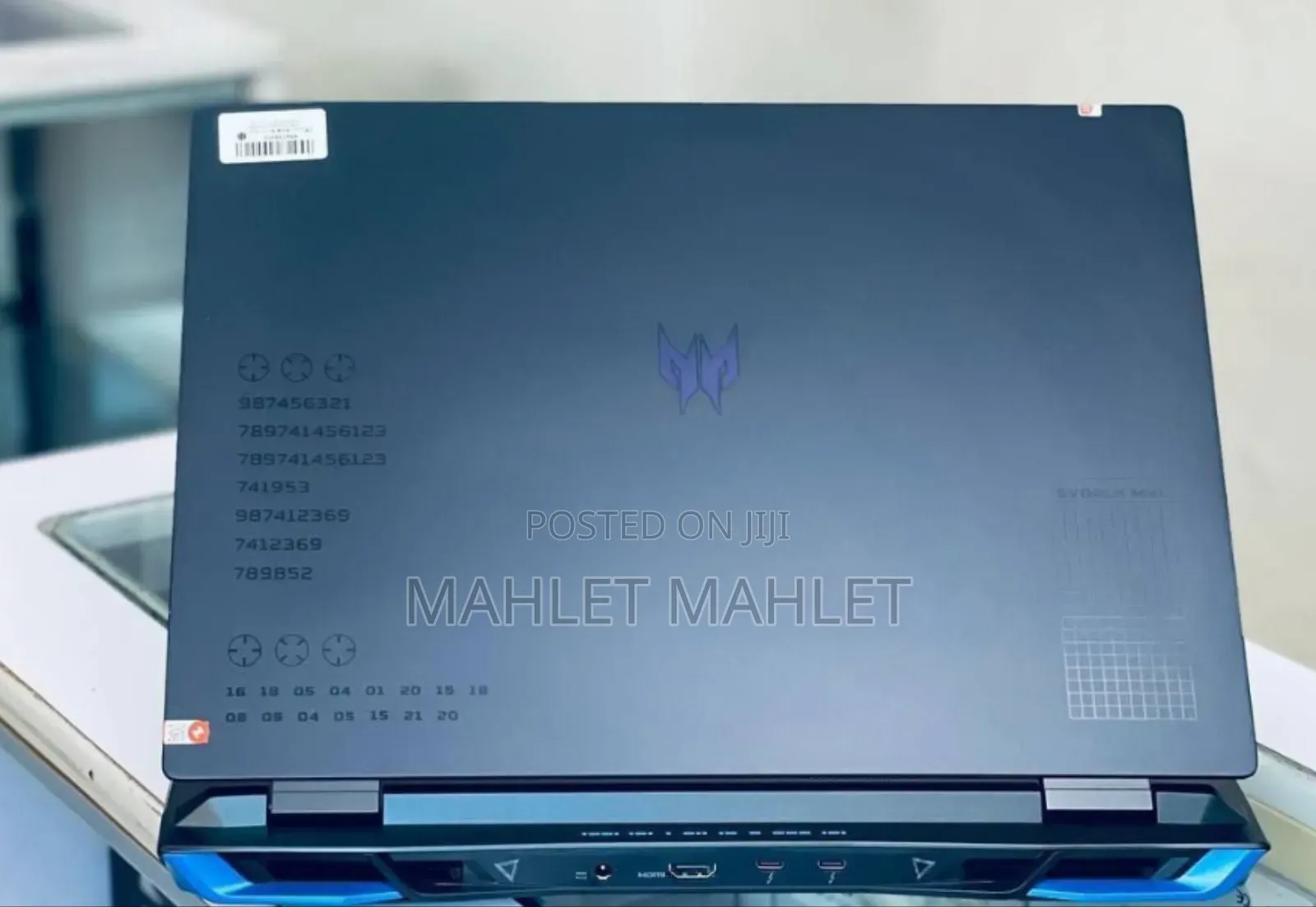 New Laptop Acer Predator 15 16GB Intel Core I9 SSD 1T