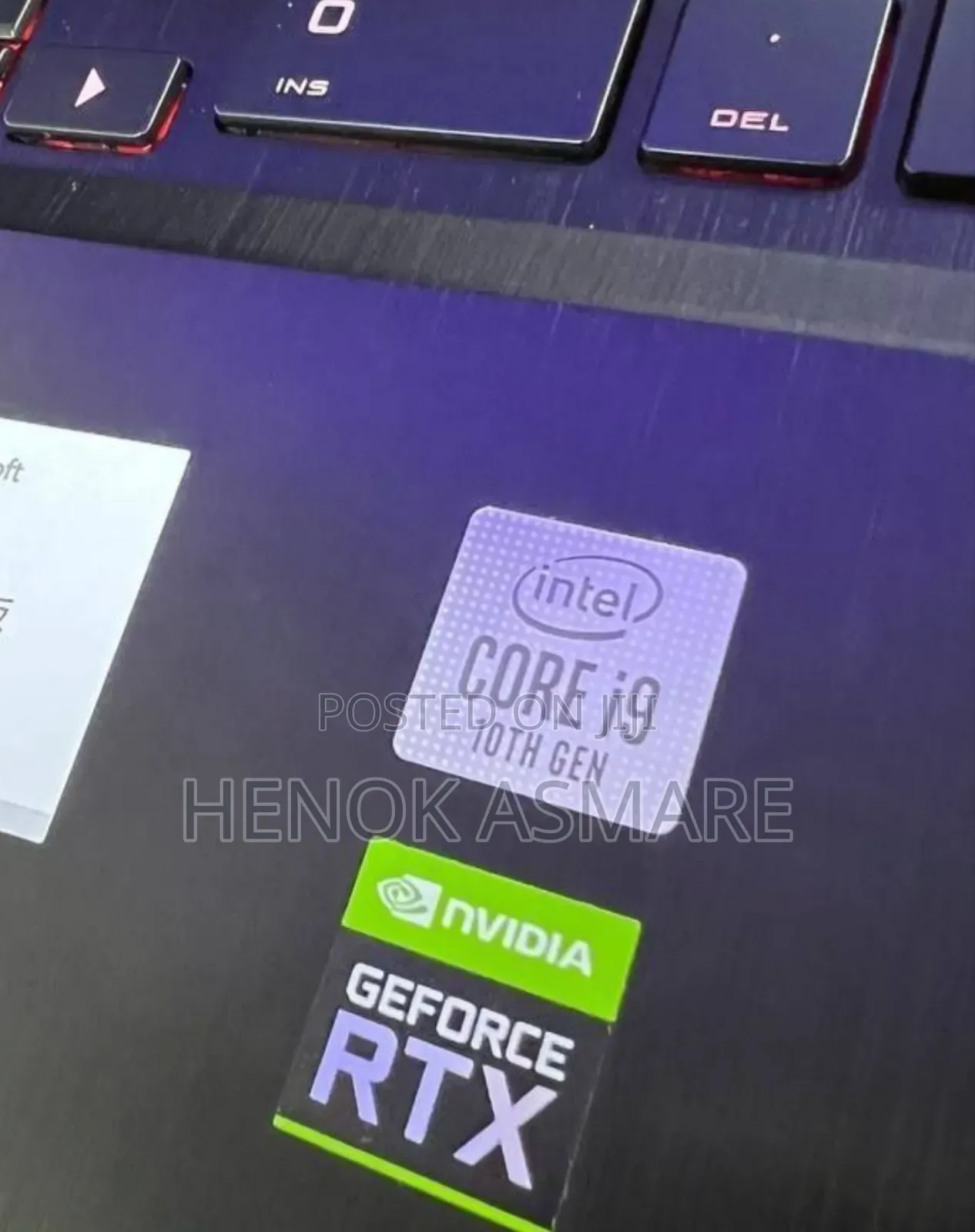 New Laptop HP Omen 15 16GB Intel Core I9 SSD 512GB