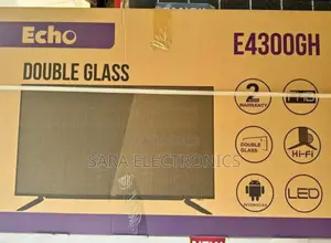 Echo 43" Double Screen Smart Tv New Model Free Delivery