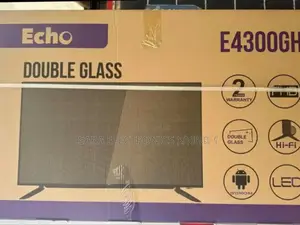 Echo 43" Double Screen Smart Tv New Model Free Delivery