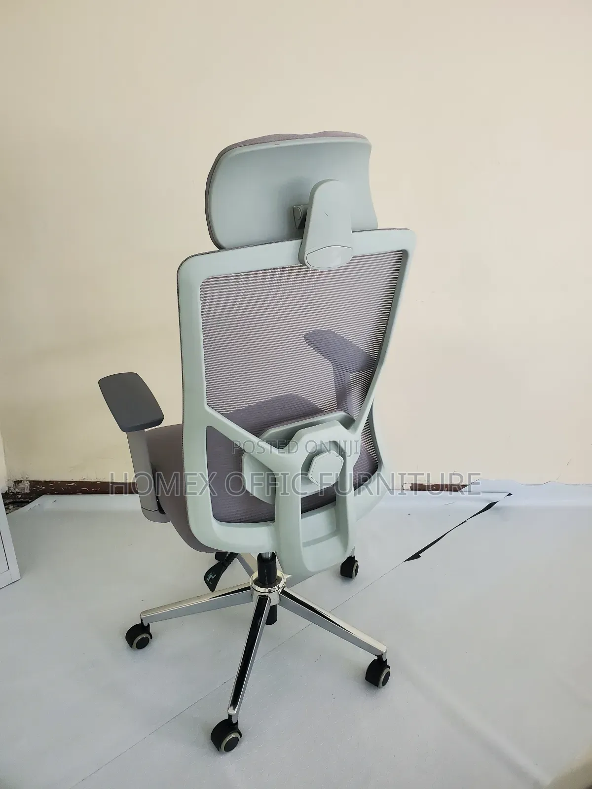 Office Managerial Mesh Chair [Brand New ] Silver Color