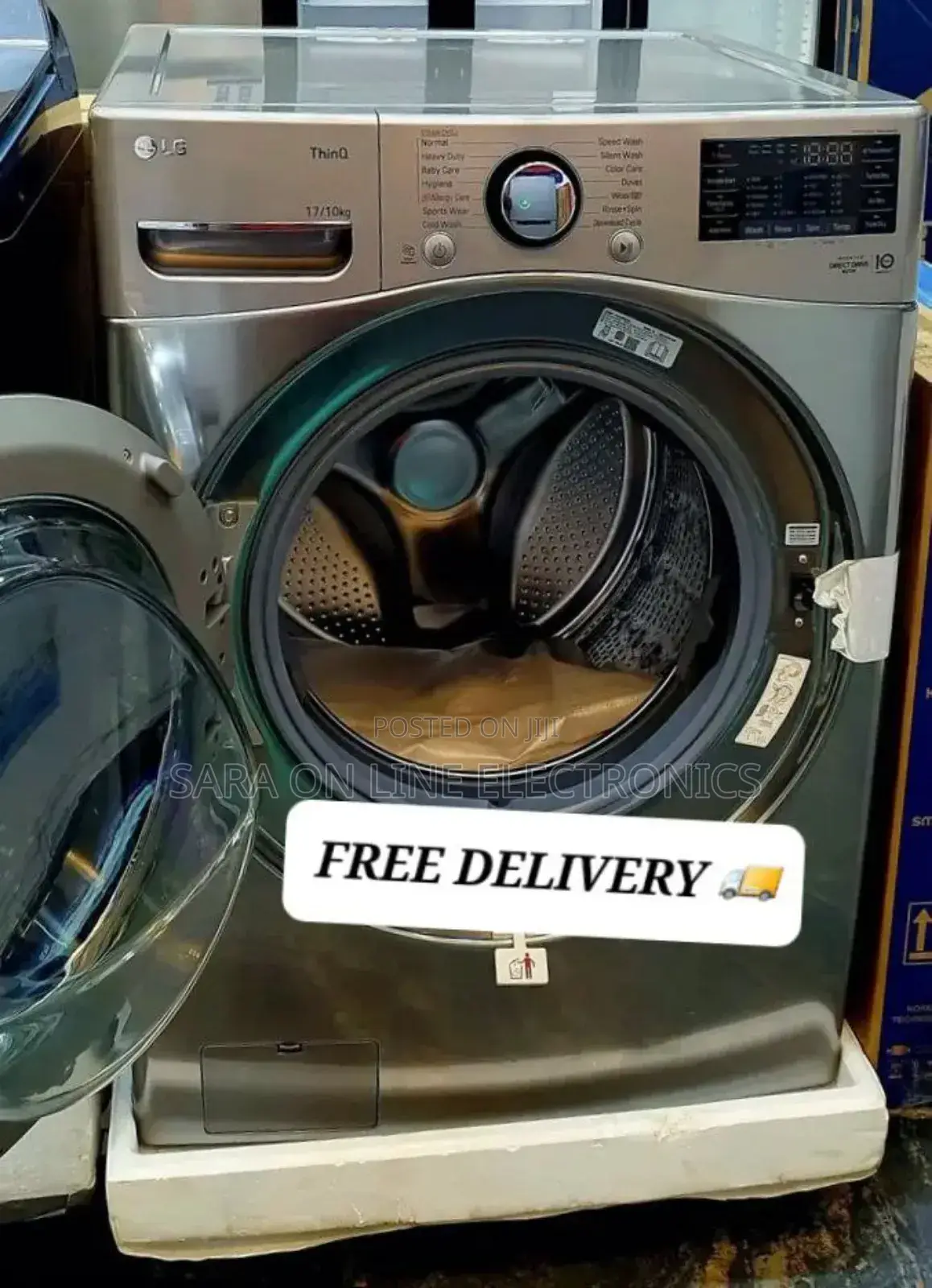 Lg 20/12kg Full Auto-Matice Orignal Washing Machine 5year Warranty