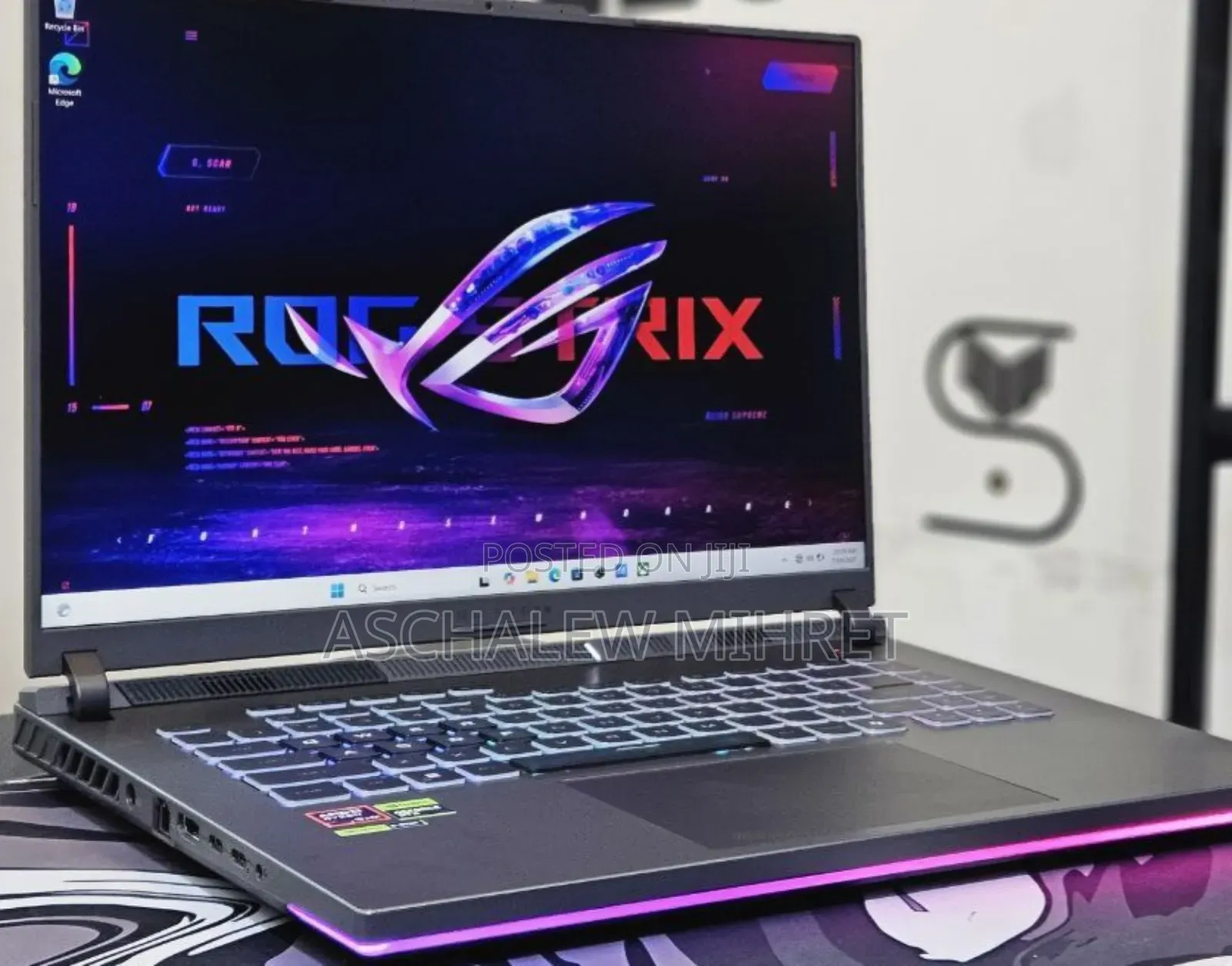 New Laptop Asus ROG Strix G16 G614 16GB AMD Ryzen 9 SSD 1T