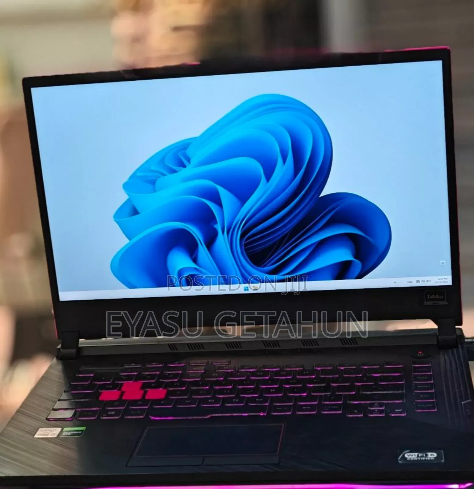 New Laptop Asus ROG Strix G15 G512 32GB Intel Core I7 SSD 512GB