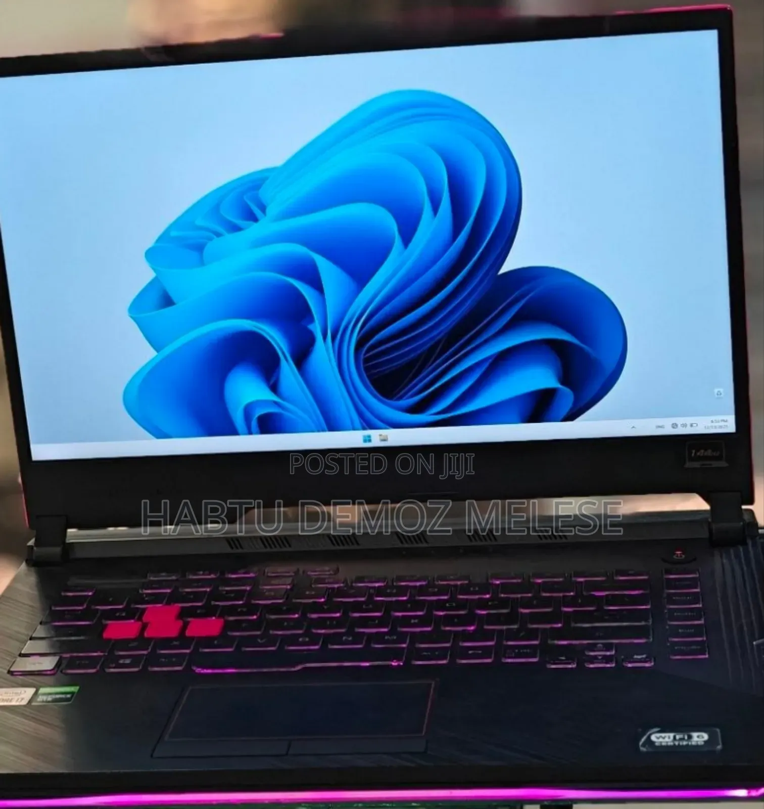 New Laptop Asus ROG Strix G15 G512 32GB Intel Core I7 SSD 512GB