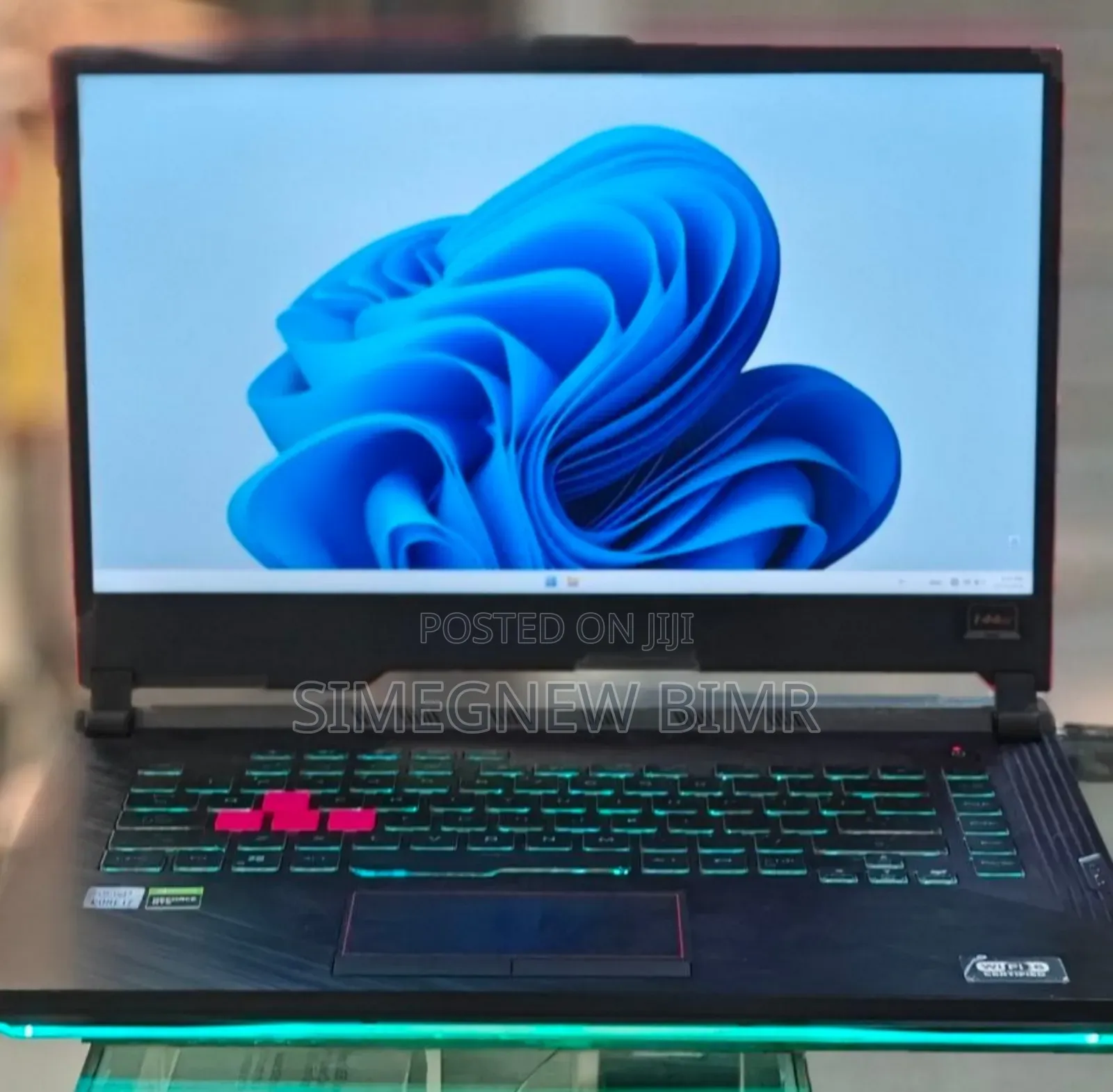 New Laptop Asus ROG Strix G15 G512 32GB Intel Core I7 SSD 512GB