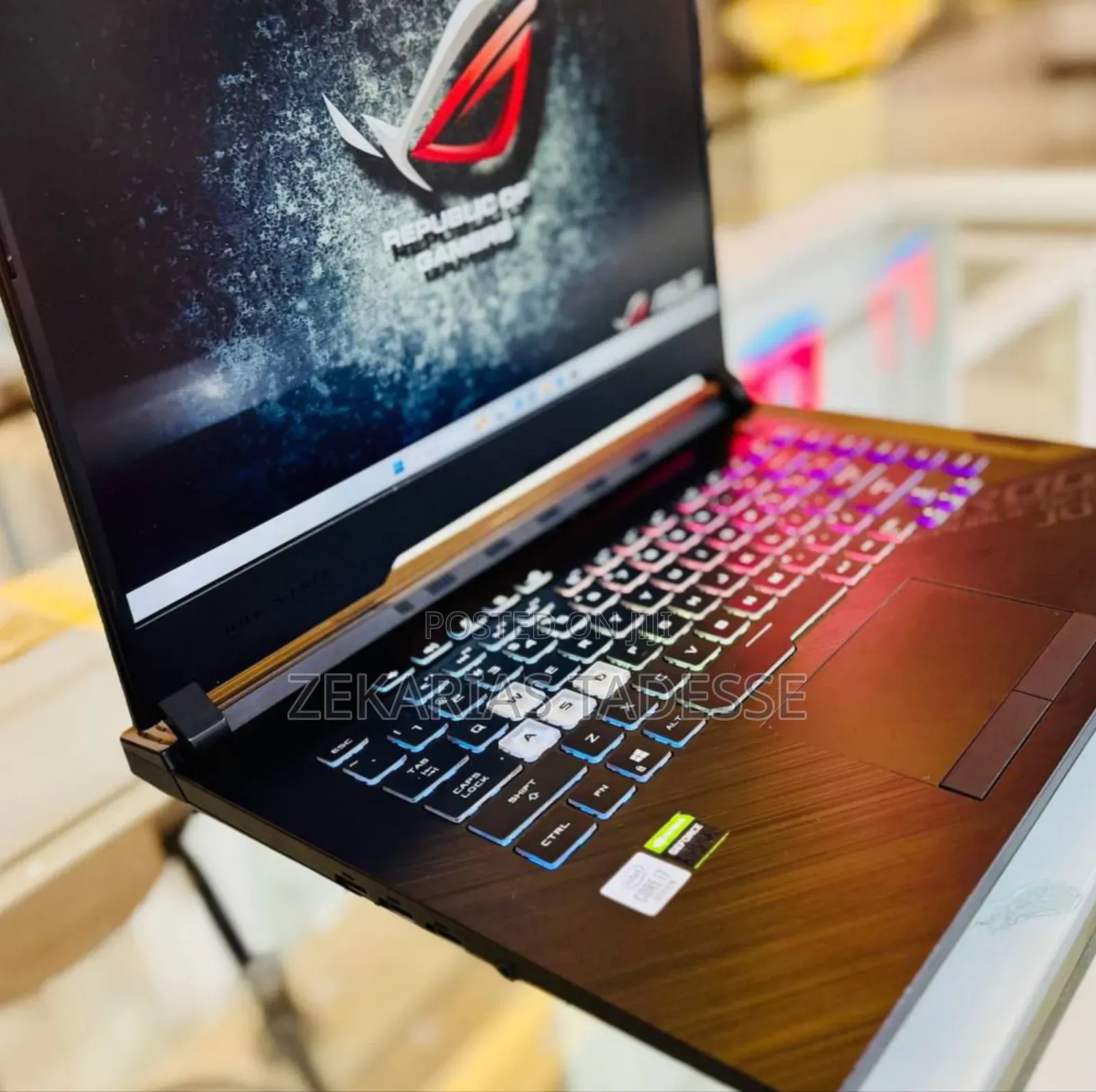 New Laptop Asus ROG Strix G15 G512 16GB Intel Core I7 SSD 512GB