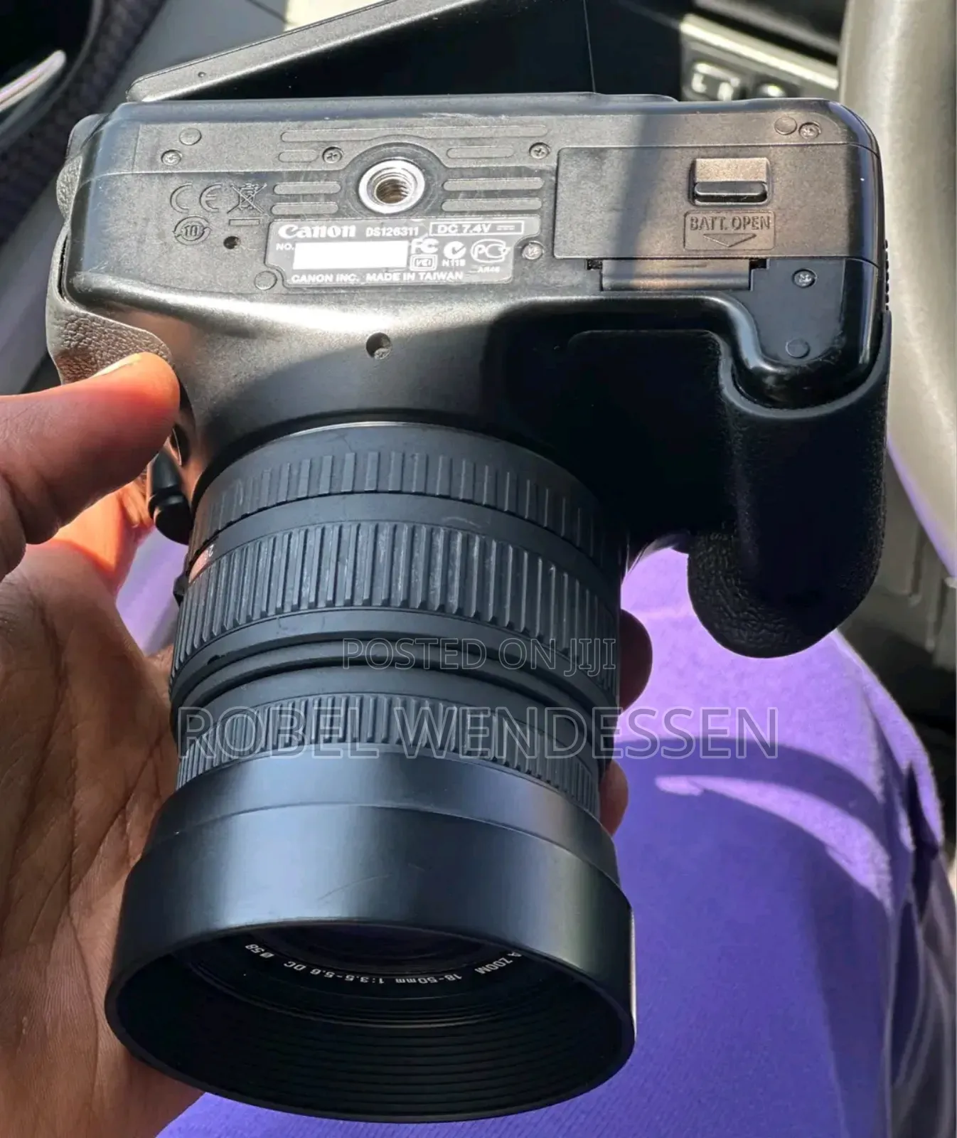 Canon T3i or 600d Camera 18-55mm Lens