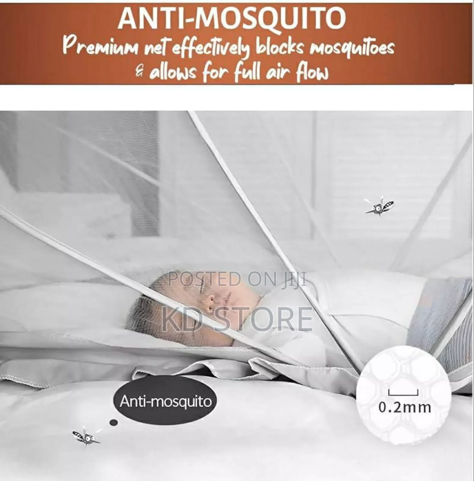 Portable Foldable Mosquito Net for Kids