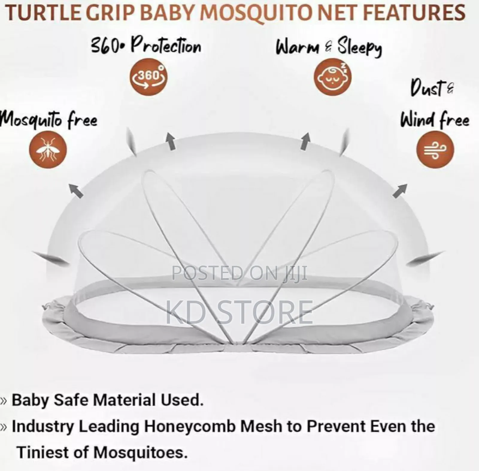 Portable Foldable Mosquito Net for Kids