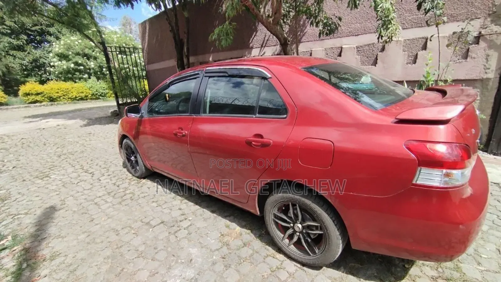 Toyota Yaris 2008 Red