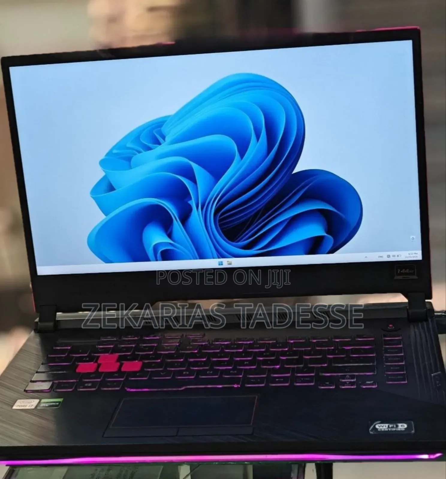 New Laptop Asus ROG Strix G15 16GB Intel Core I7 SSD 512GB