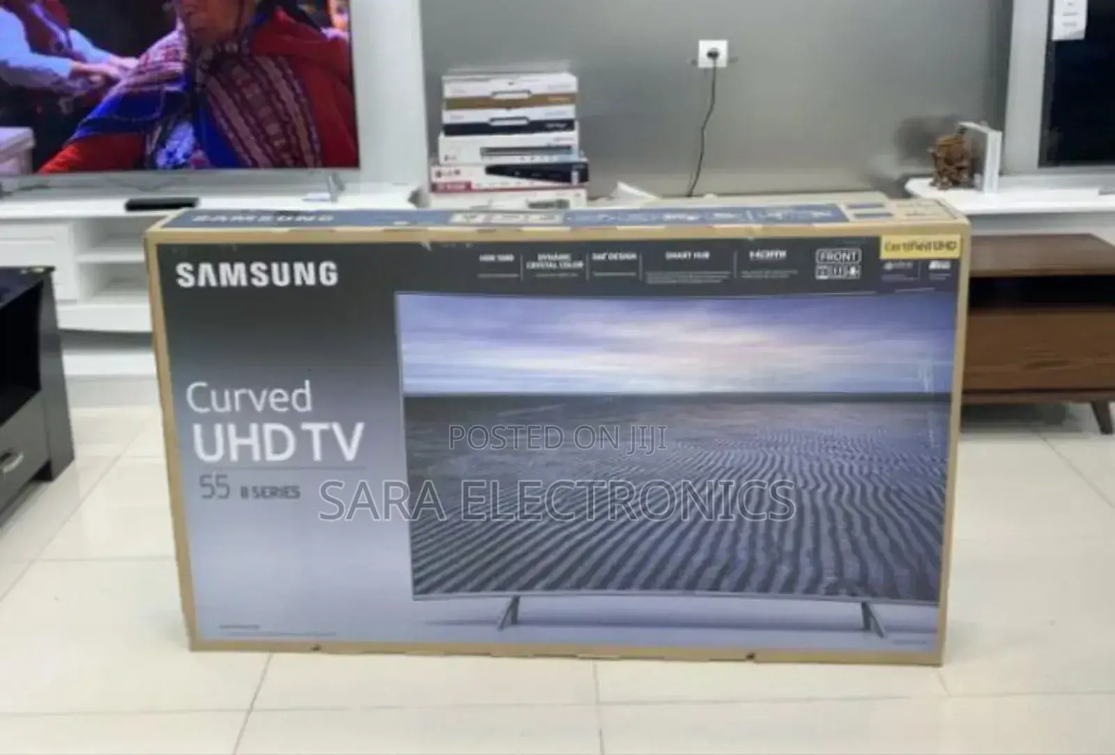 ♧Samsung 55" Curved Uhd Smart Tv ♧New 2025 ♧Free Delivery