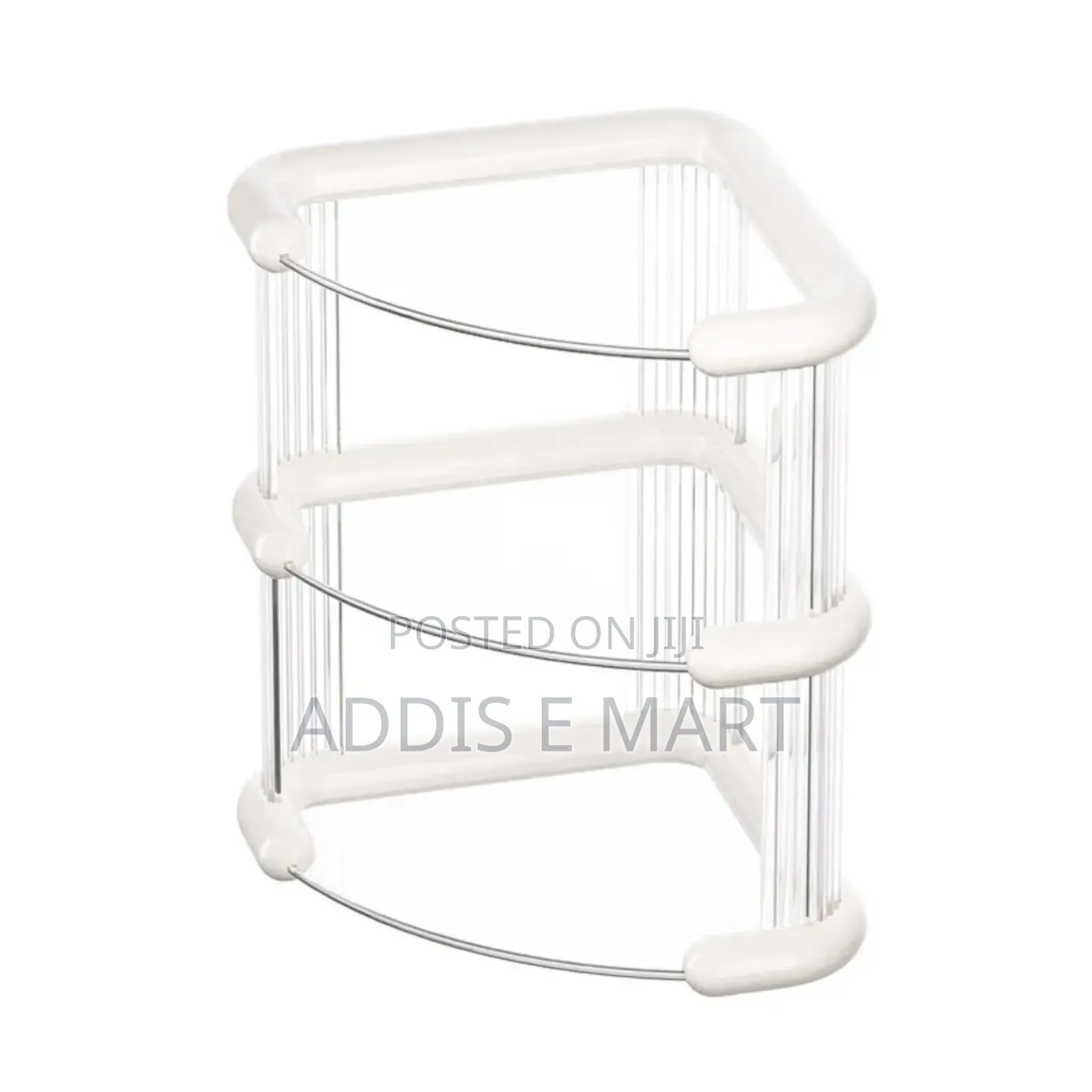 3 Tiers Corner Cosmetics Storage Shelf