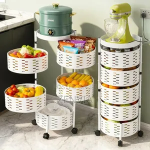 5 Layer Moveable Kitchen Storage Rack /Free Delivery/