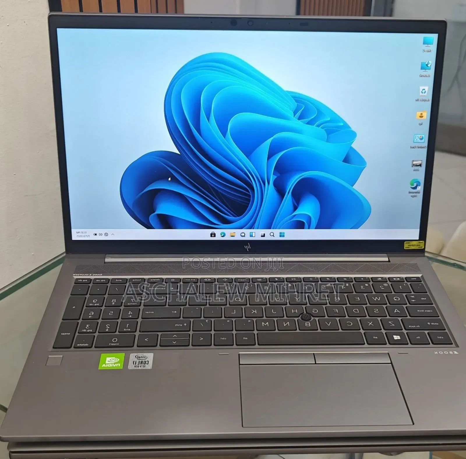 New Laptop HP ZBook 15 16GB Intel Core I7 SSD 512GB