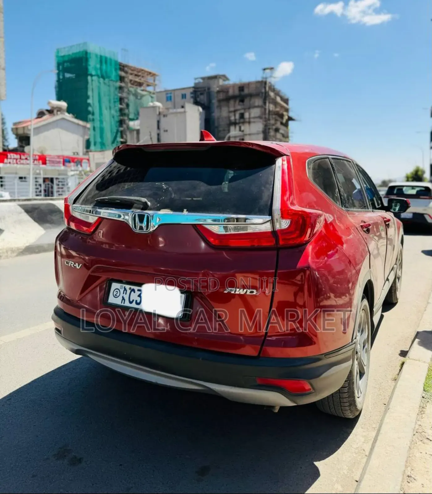 Honda CR-V 2019 Red