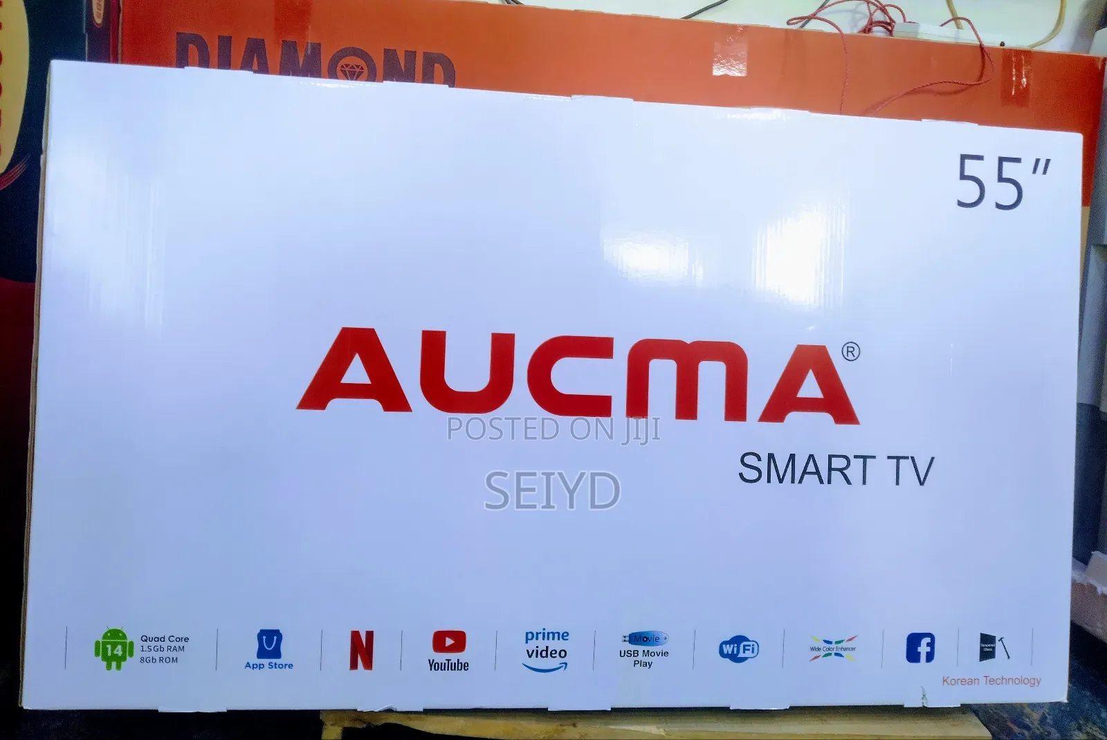Aucma Tv 55 Inch Smart Anderoid