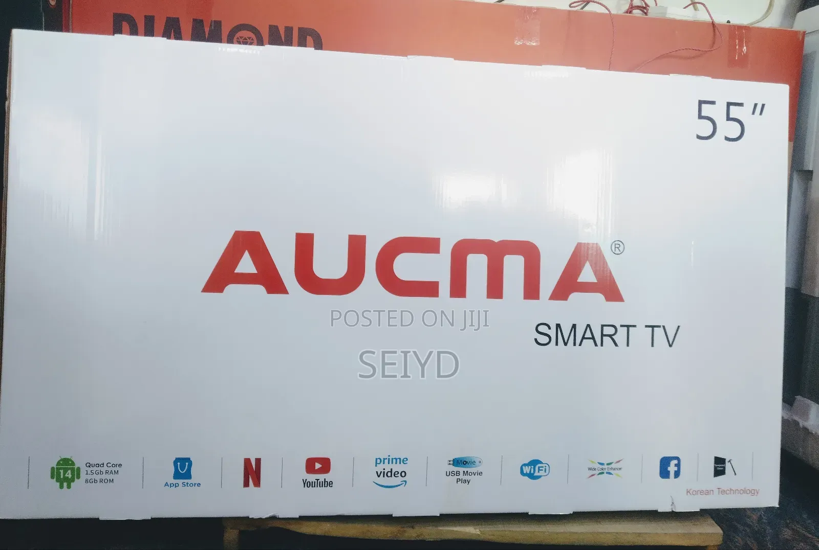 Aucma Tv 55 Inch Smart Anderoid