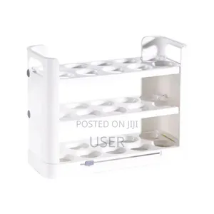 3-tier Plastic Stackable Egg Organizer