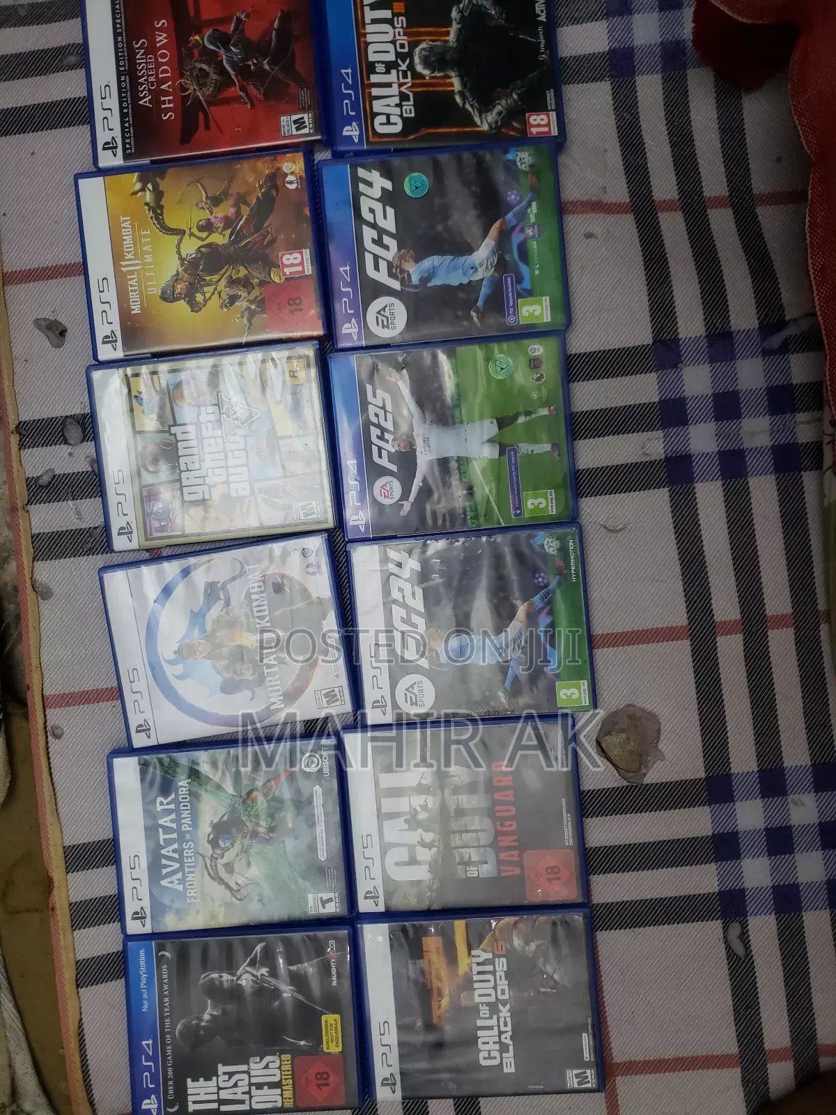 Big Discount for Ps5 and Ps4 Cd Games