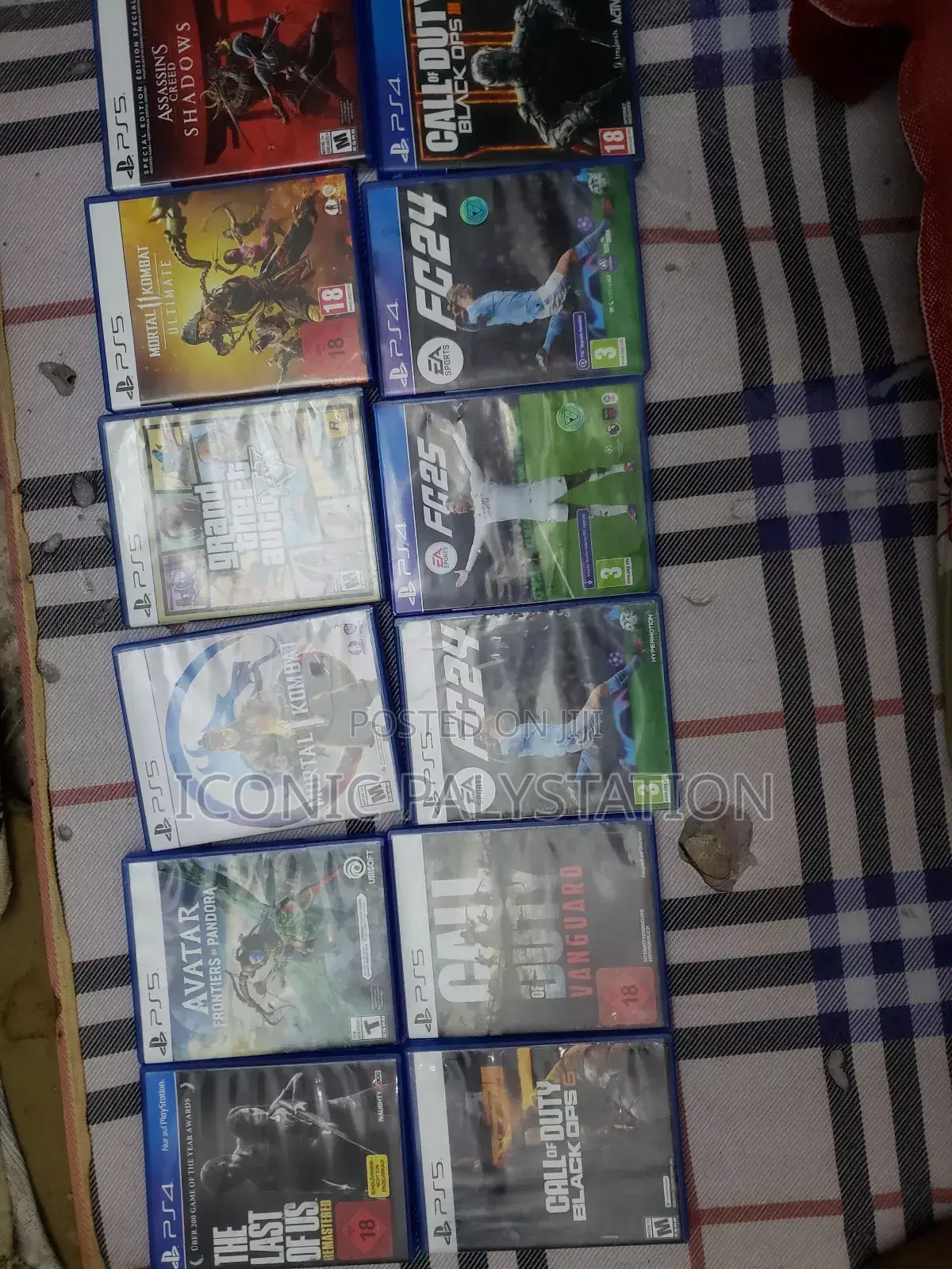 Big Discount for Ps5 and Ps4 Cd Games