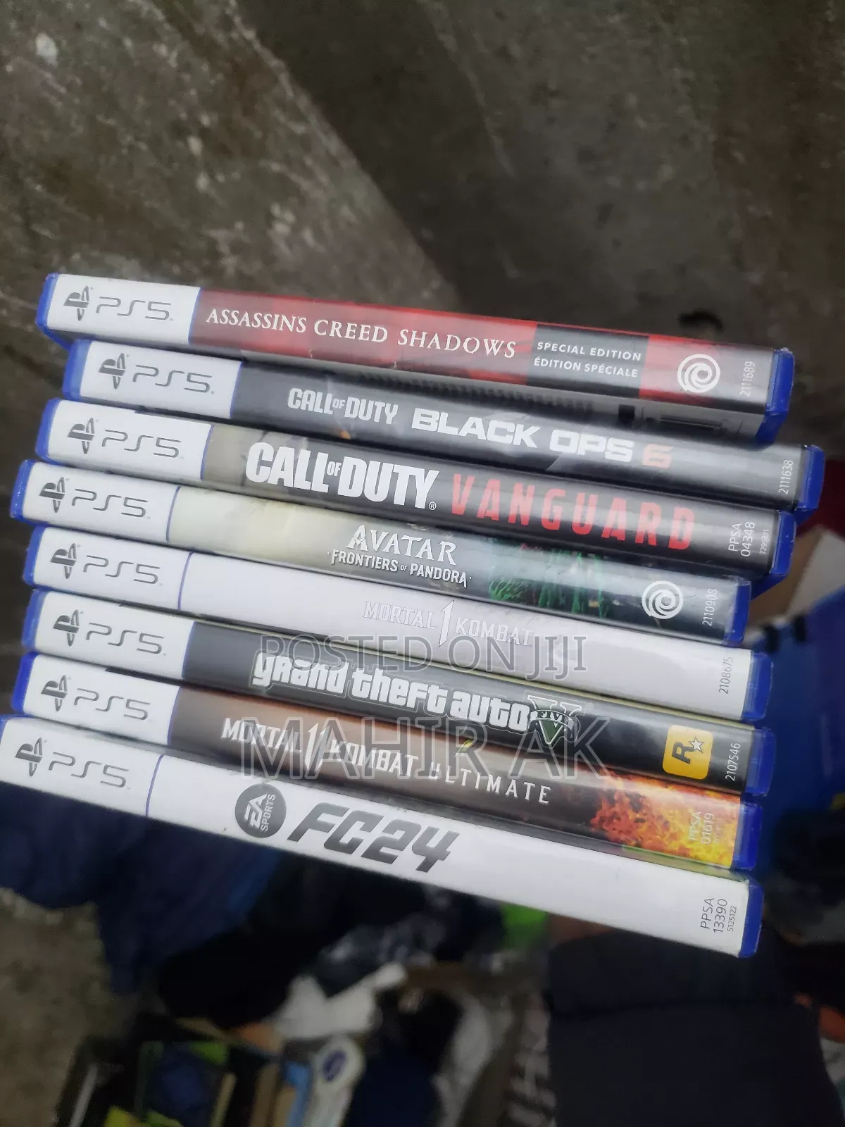 Big Discount for Ps5 and Ps4 Cd Games