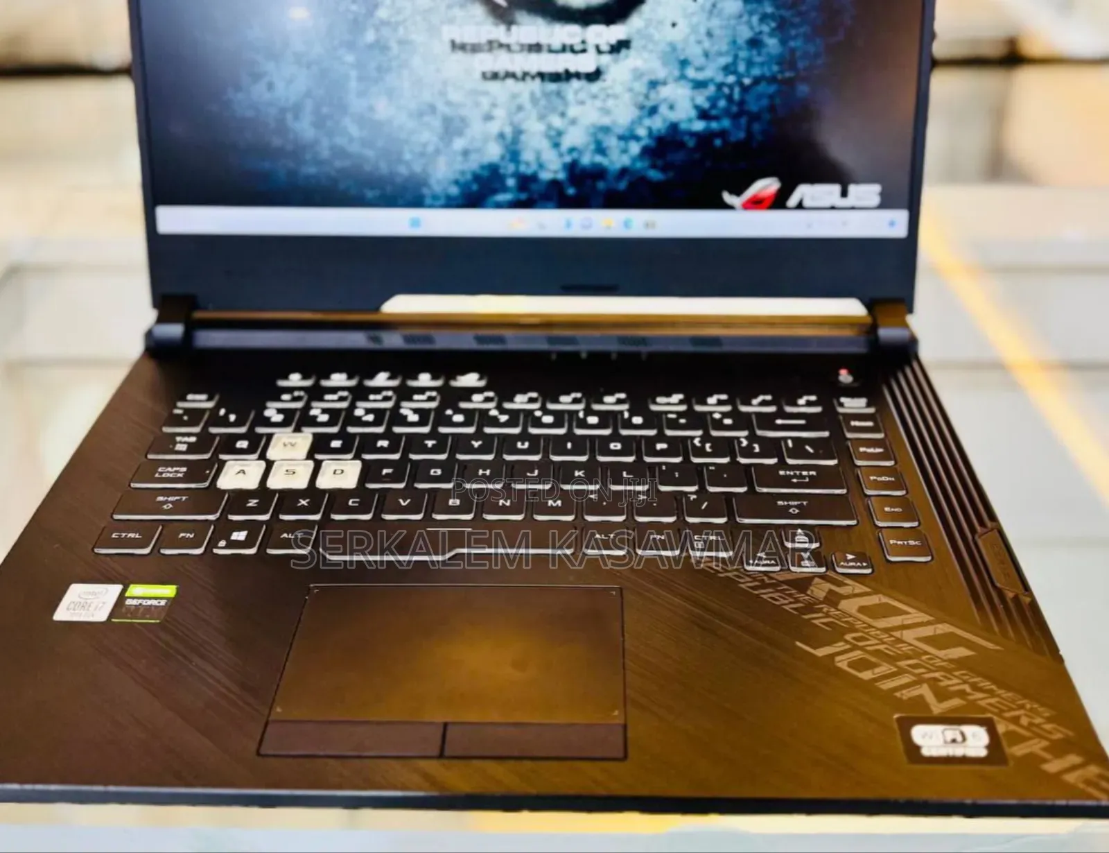 New Laptop Asus ROG Strix G15 16GB Intel Core I7 SSD 512GB