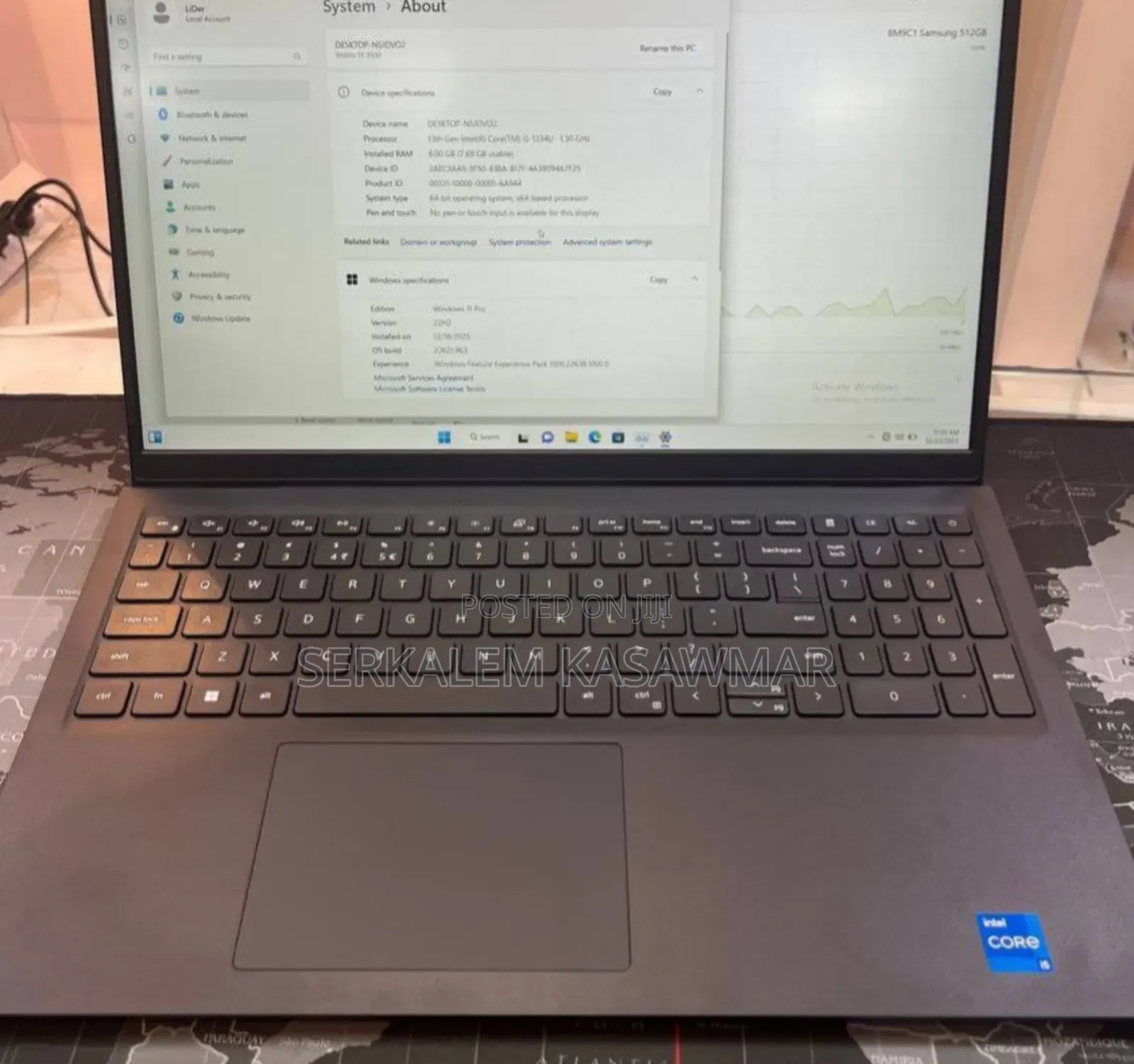 New Laptop Dell Vostro 15 3000 8GB Intel Core I5 SSD 512GB